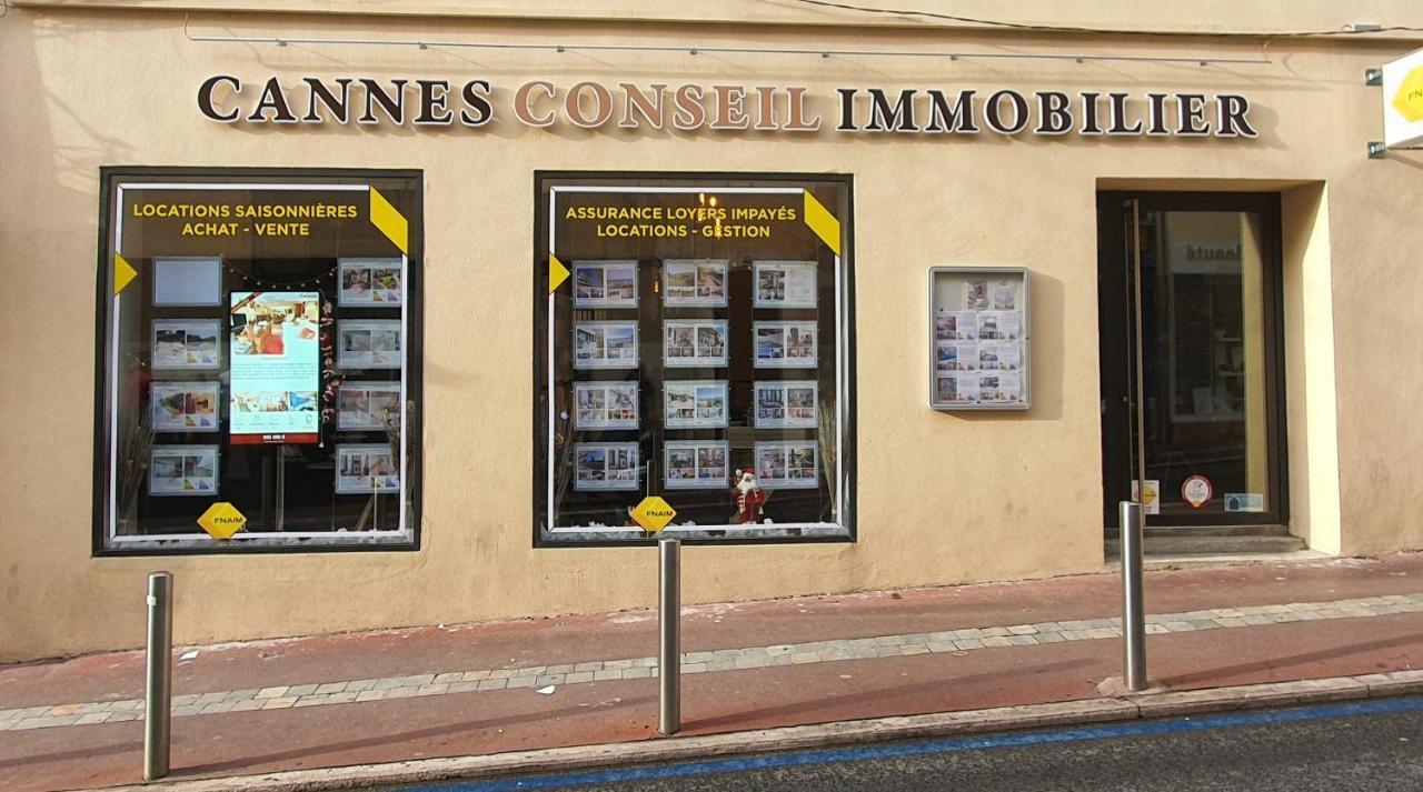 Cannes Conseil Immo - Appartement Moderne A 250 M Du Palais Des Festivals Et Des Plages Luaran gambar